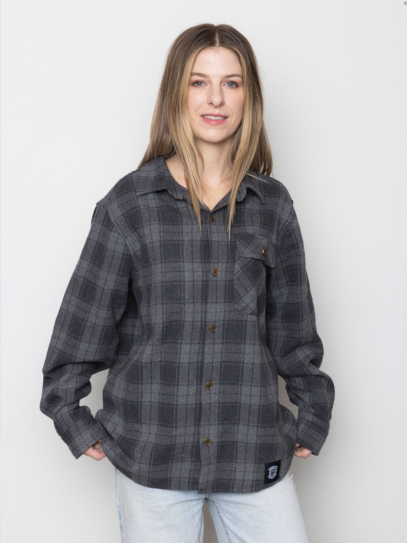 The Grey & Black Flannel