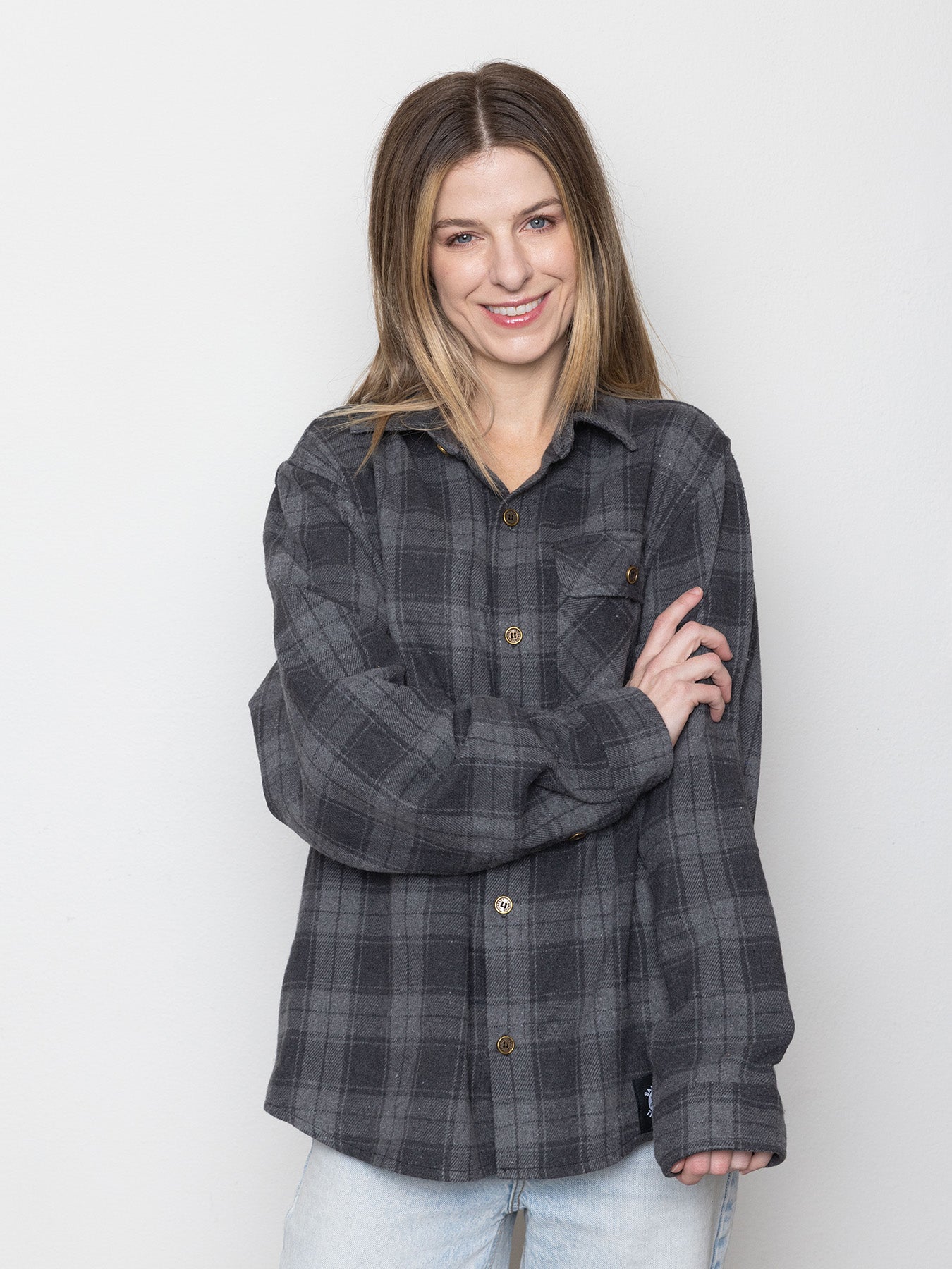 The Grey & Black Flannel