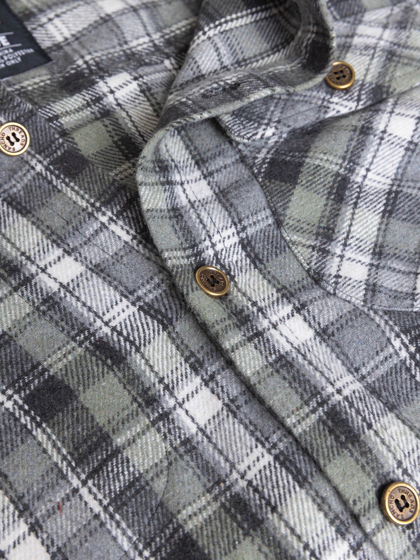 The Grey & Green Flannel